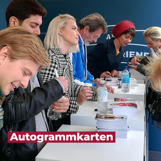 Foto Autogrammkarten